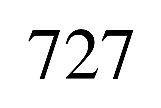 ７２７のエンジェルナンバーの意味は 信じる心が良い結果を生んでいます です More Than Ever