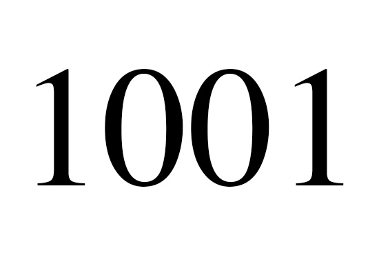 １００１のエンジェルナンバーの意味は 思考を使命に集中させてください です More Than Ever