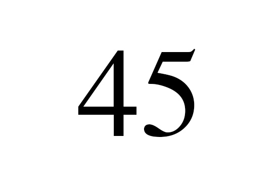 angelnumber45