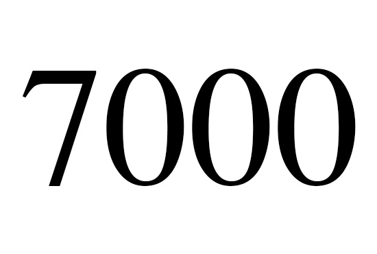 ７０００のエンジェルナンバーの意味は 宇宙があなたを祝福しています です More Than Ever