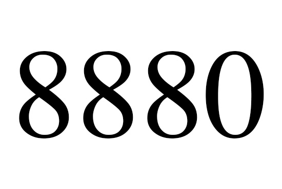 ８８８０のエンジェルナンバーの意味は 経済的に成功していきます です More Than Ever