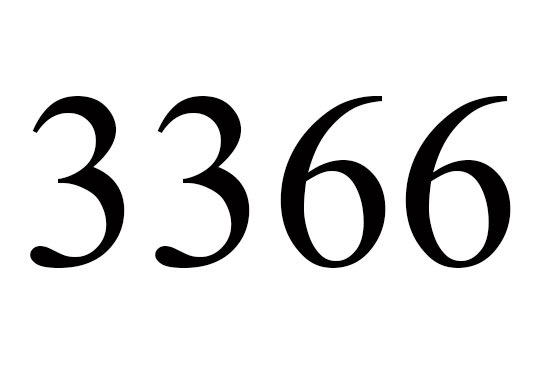 エンジェルナンバー3366の意味について
